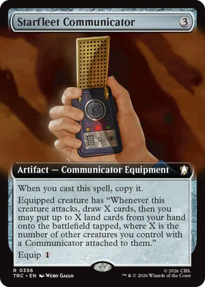 Starfleet Communicator (Extended Art) (356) [Star Trek Commander]