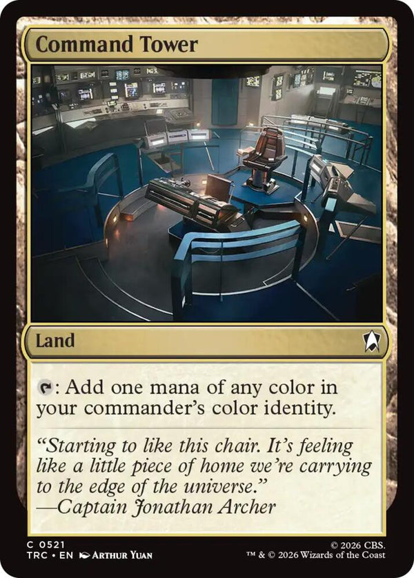 Command Tower (Surge Foil) (521) [Star Trek Commander]