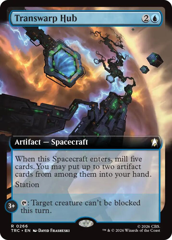 Transwarp Hub (Extended Art) (266) [Star Trek Commander]