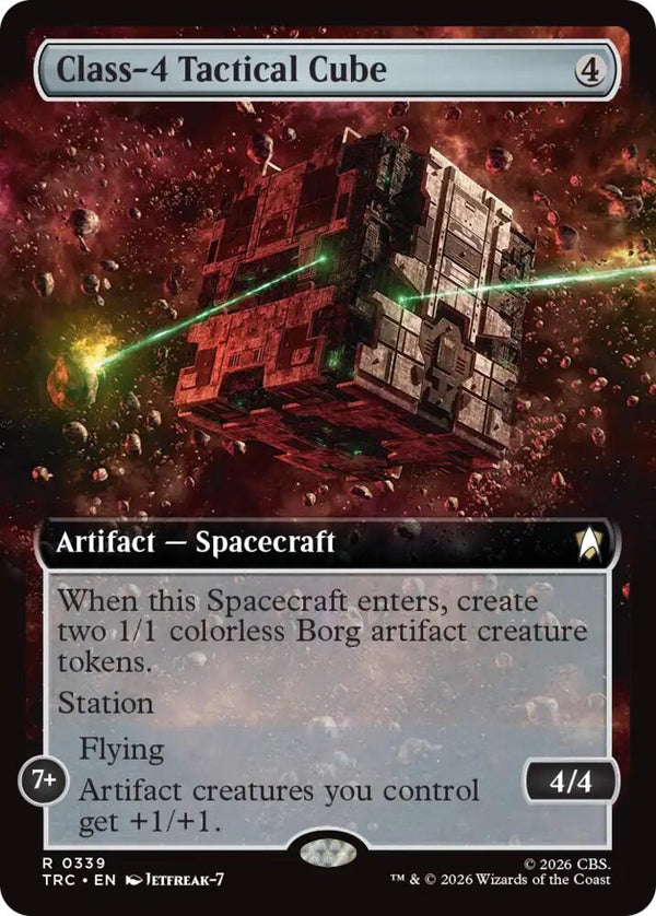 Class-4 Tactical Cube (Extended Art) (339) [Star Trek Commander]