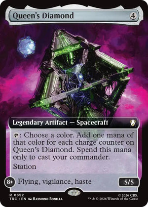 Queen's Diamond (Extended Art) (352) [Star Trek Commander]