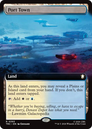 Port Town (Extended Art) (393) [Star Trek Commander]