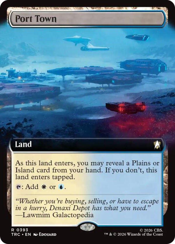 Port Town (Extended Art) (393) [Star Trek Commander]