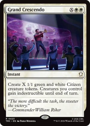 Grand Crescendo (Surge Foil) (423) [Star Trek Commander]