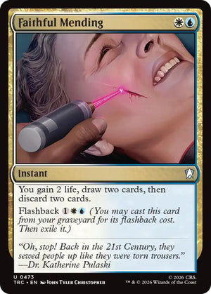 Faithful Mending (Surge Foil) (473) [Star Trek Commander]