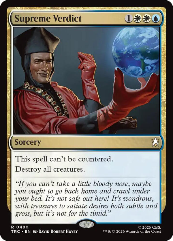 Supreme Verdict (Surge Foil) (480) [Star Trek Commander]