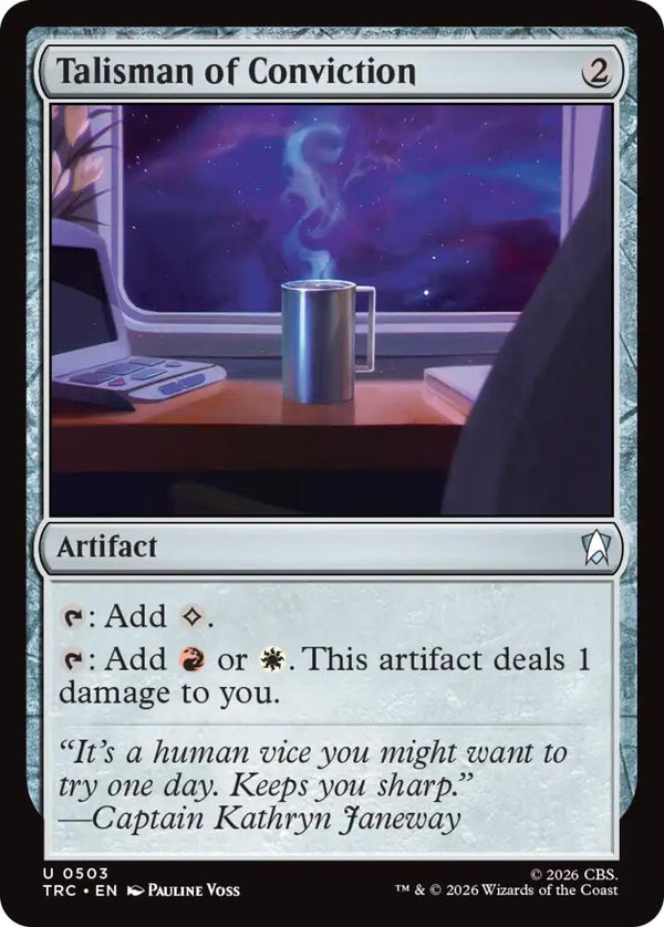 Talisman of Conviction (Surge Foil) (503) [Star Trek Commander]