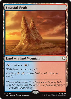Coastal Peak (Surge Foil) (519) [Star Trek Commander]