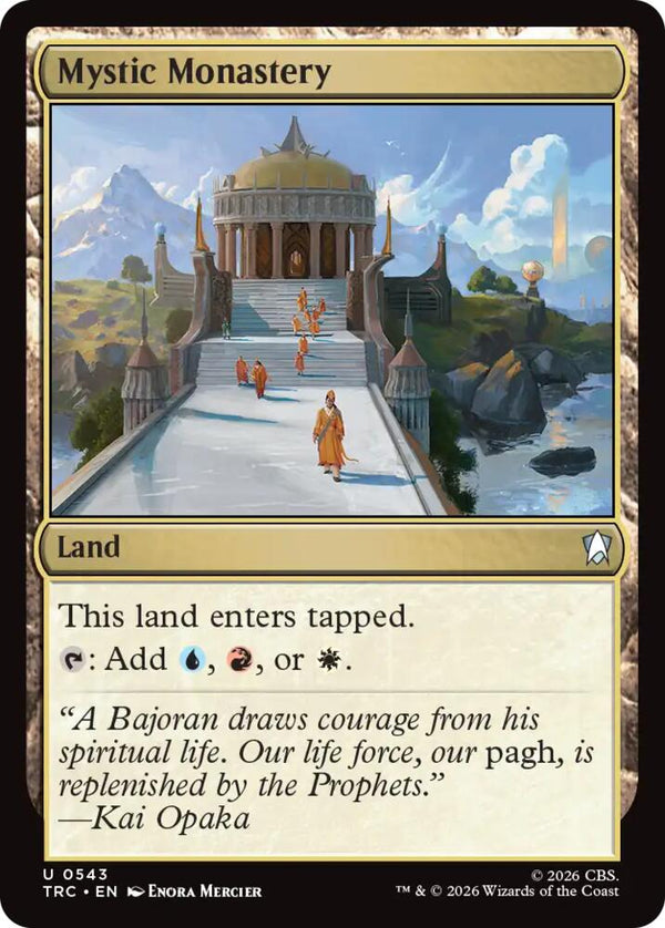 Mystic Monastery (Surge Foil) (543) [Star Trek Commander]
