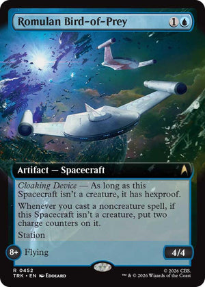 Romulan Bird-of-Prey (Extended Art) (452) [Star Trek]