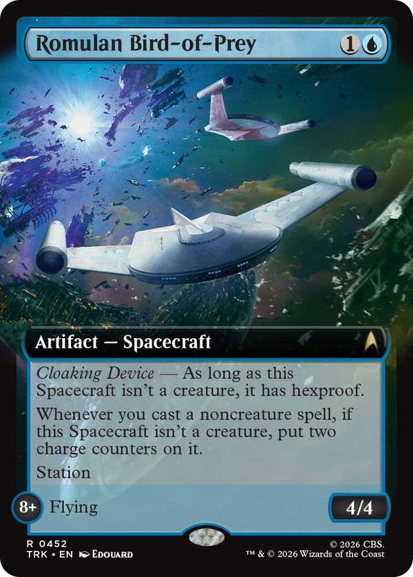 Romulan Bird-of-Prey (Extended Art) (452) [Star Trek]