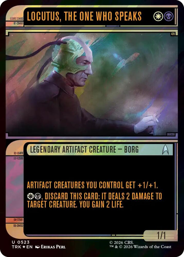 Locutus, the One Who Speaks (Showcase) (Surge Foil) (523) [Star Trek]
