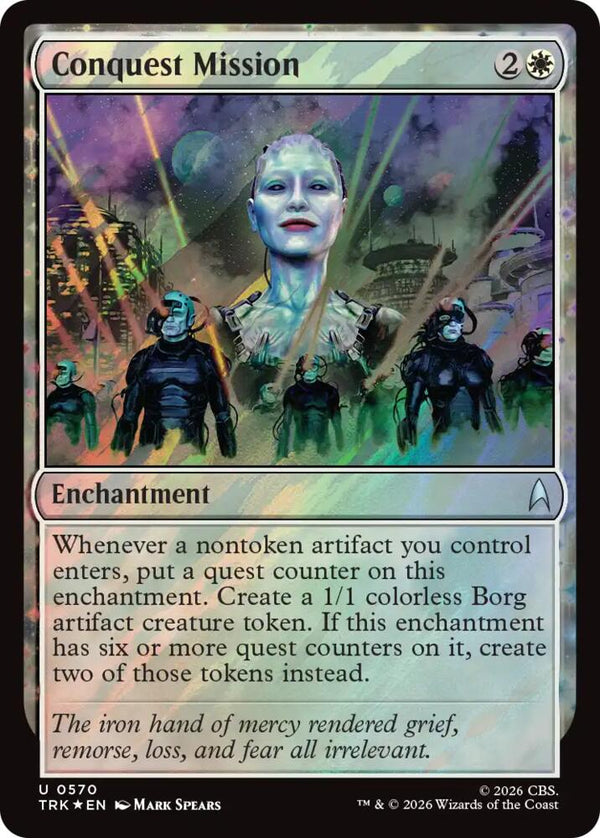 Conquest Mission (Surge Foil) (570) [Star Trek]