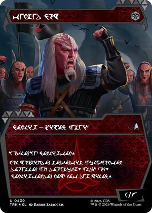 Storied Veteran (Showcase) (Klingon) (439) [Star Trek]