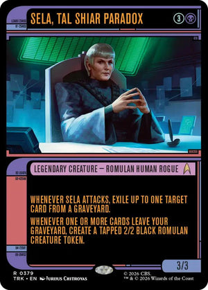 Sela, Tal Shiar Paradox (Showcase) (379) [Star Trek]
