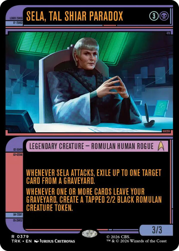 Sela, Tal Shiar Paradox (Showcase) (379) [Star Trek]