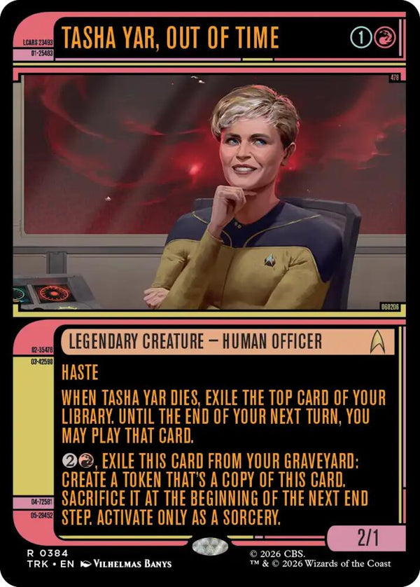 Tasha Yar, Out of Time (Showcase) (384) [Star Trek]