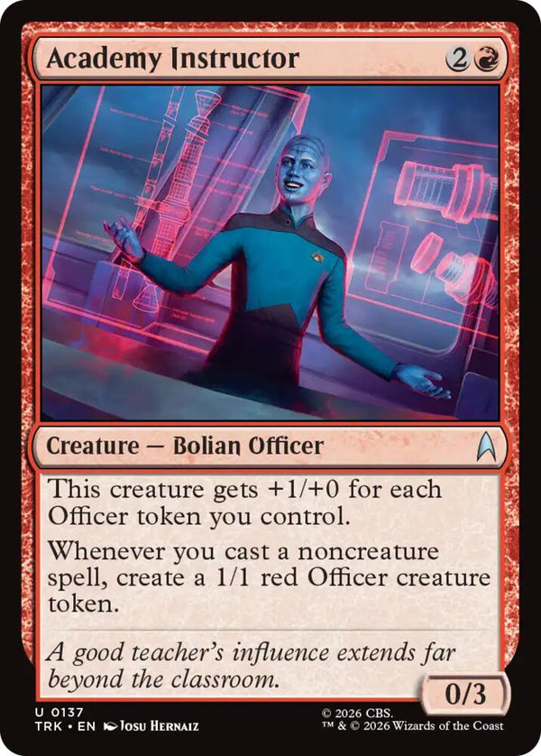 Academy Instructor (137) [Star Trek]