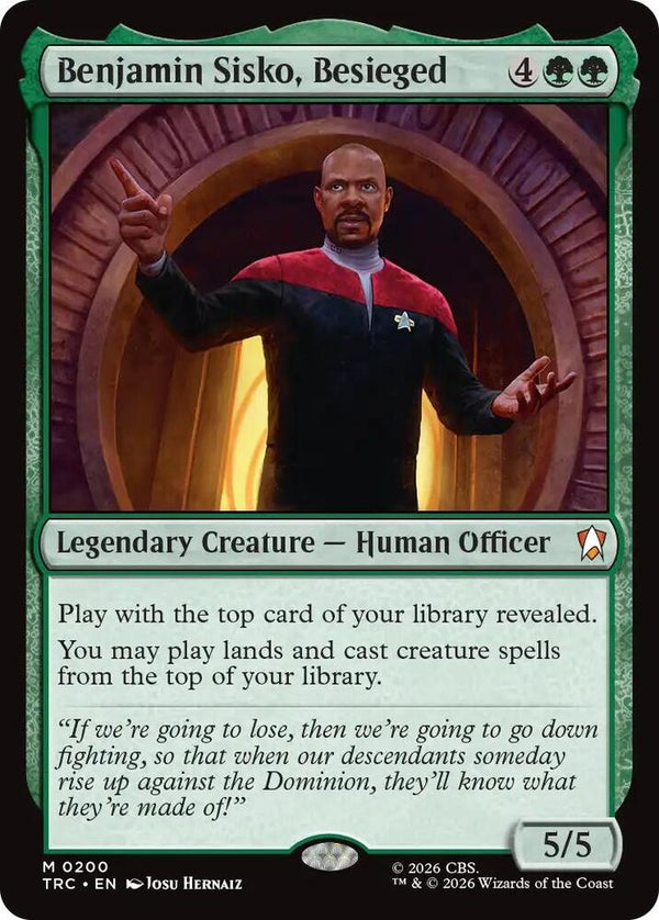 Benjamin Sisko, Besieged (200) [Star Trek Commander]