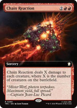 Chain Reaction (Extended Art) (280) [Star Trek Commander]