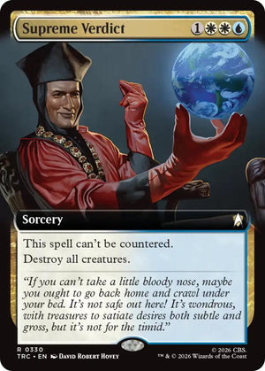 Supreme Verdict (Extended Art) (330) [Star Trek Commander]