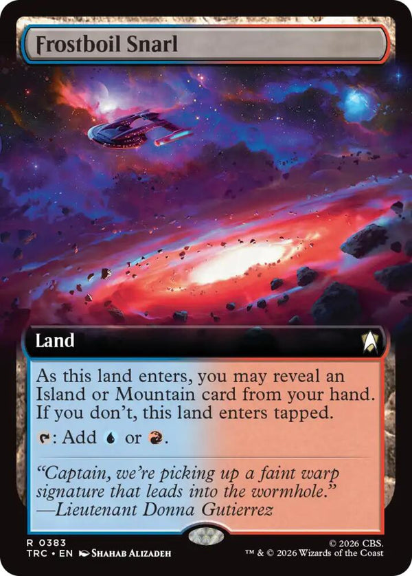 Frostboil Snarl (Extended Art) (383) [Star Trek Commander]