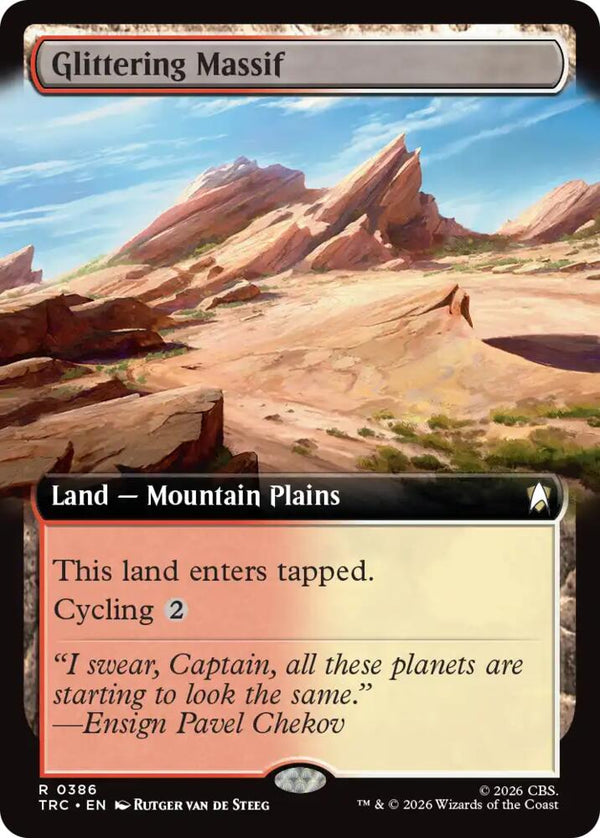 Glittering Massif (Extended Art) (386) [Star Trek Commander]