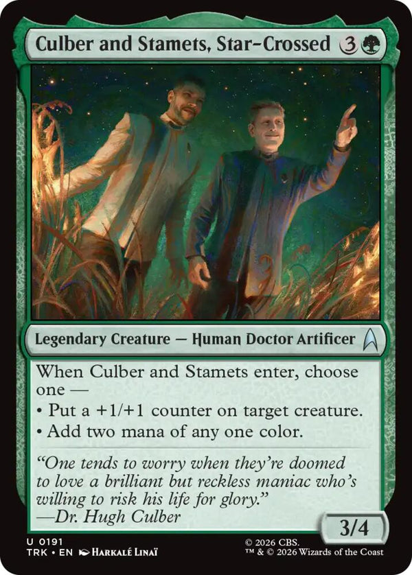 Culber and Stamets, Star-Crossed (191) [Star Trek]
