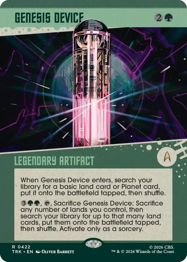 Genesis Device (Showcase) (422) [Star Trek]
