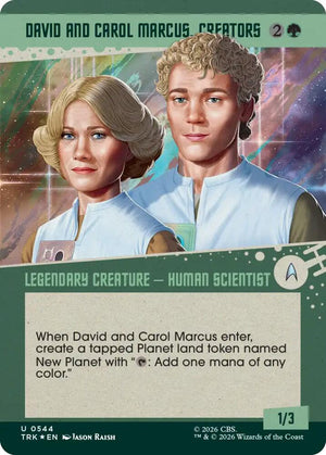David and Carol Marcus, Creators (Showcase) (Surge Foil) (544) [Star Trek]