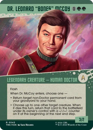 Dr. Leonard "Bones" McCoy (Showcase) (Surge Foil) (545) [Star Trek]