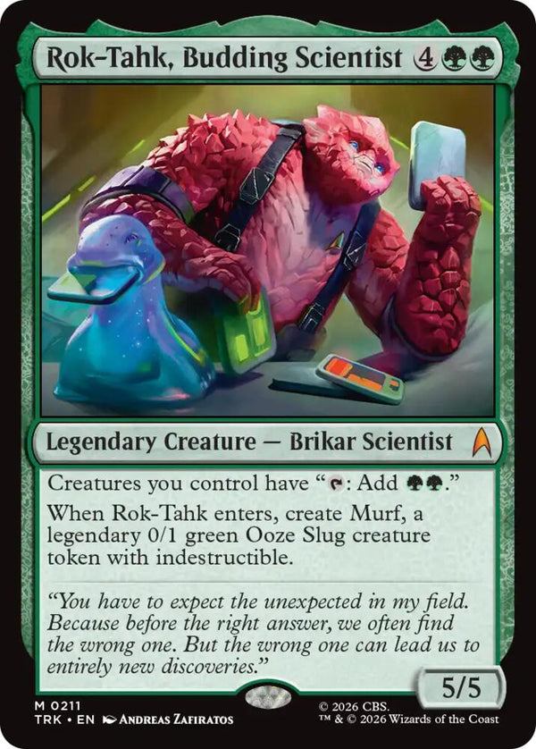 Rok-Tahk, Budding Scientist (211) [Star Trek]