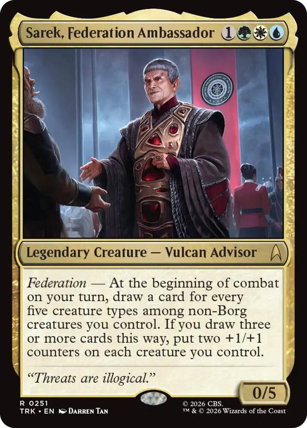 Sarek, Federation Ambassador (251) [Star Trek]