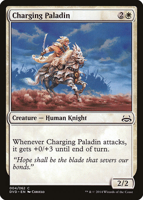 Charging Paladin (4) [Duel Decks Anthology: Divine vs. Demonic]