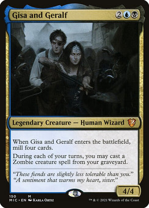 Gisa and Geralf (150) [Midnight Hunt Commander]