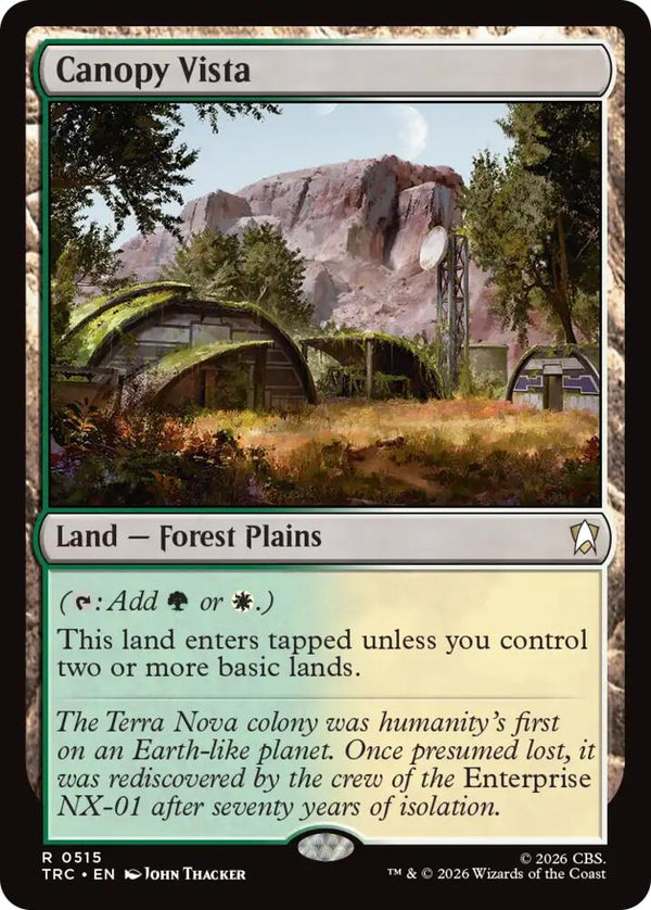 Canopy Vista (Surge Foil) (515) [Star Trek Commander]