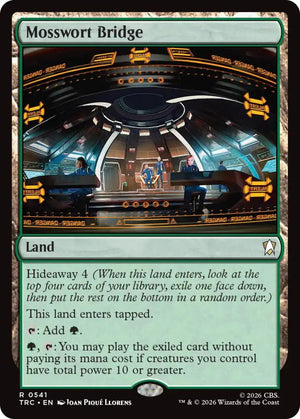 Mosswort Bridge (Surge Foil) (541) [Star Trek Commander]