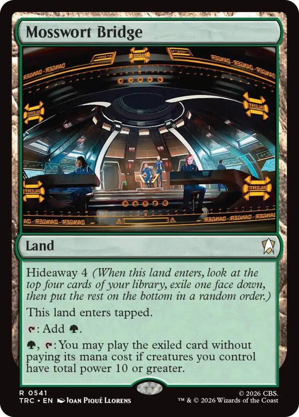 Mosswort Bridge (Surge Foil) (541) [Star Trek Commander]