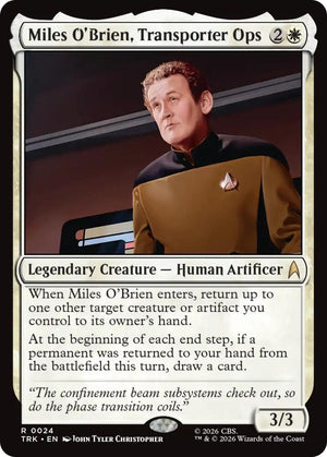 Miles O'Brien, Transporter Ops (24) [Star Trek]