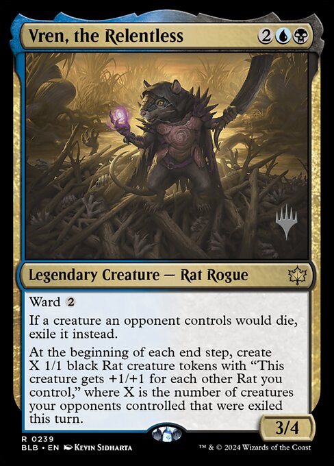 Vren, the Relentless (239p) [Bloomburrow Promos]