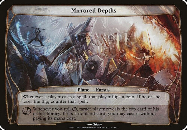 Mirrored Depths (Gateway Promo) [Oversize Cards]