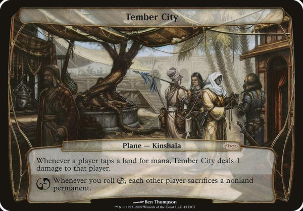 Tember City (WPN Promo) (45) [Oversize Cards]