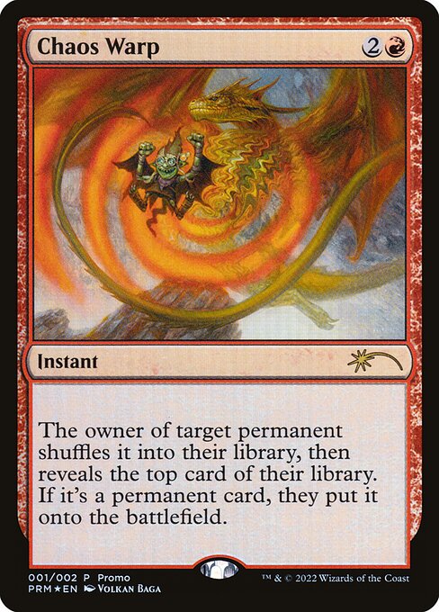 Chaos Warp (7) [Wizards Play Network 2024]