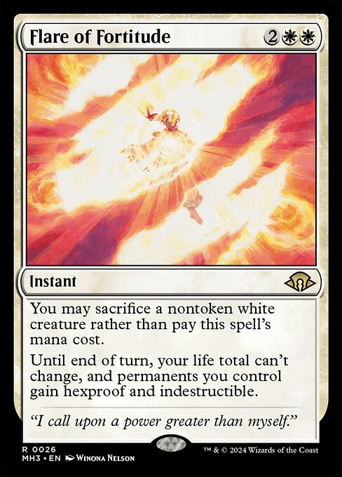 Flare of Fortitude (26) [Modern Horizons 3]