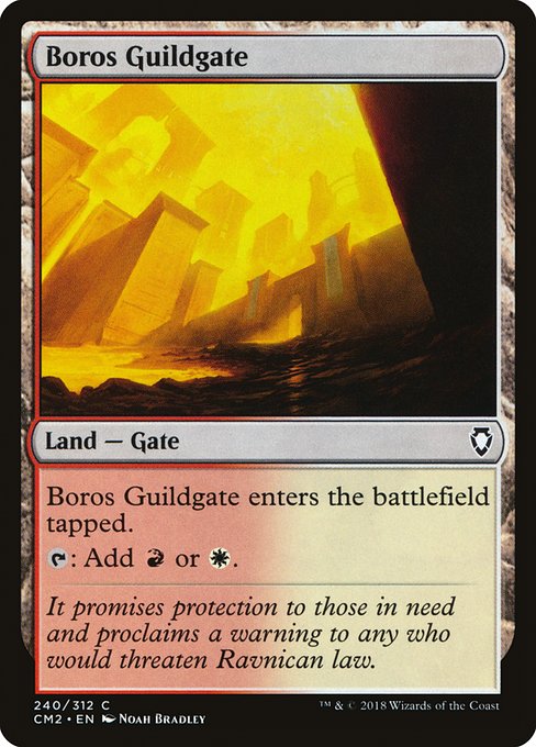 Boros Guildgate (240) [Commander Anthology Volume II]