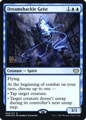 Dreamshackle Geist (58s) [Innistrad: Crimson Vow Promos]