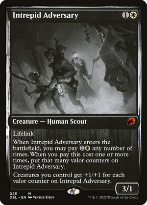 Intrepid Adversary (25) [Innistrad: Double Feature]