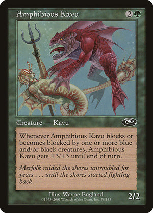 Amphibious Kavu (78) [Planeshift]