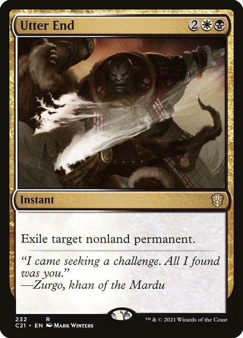 Utter End (232) [Commander 2021]