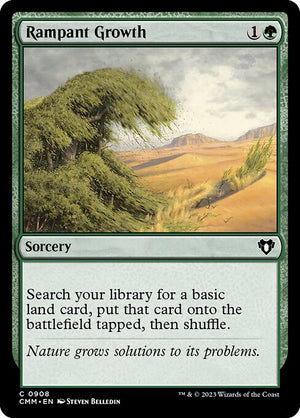 Rampant Growth (908) [Commander Masters]